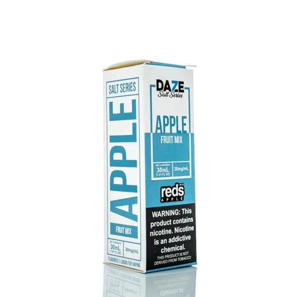 7 Daze TFN Salt Series - Reds Apple eJuice - Fruit Mix - 30ml (DISCONTINUED) - Image 3