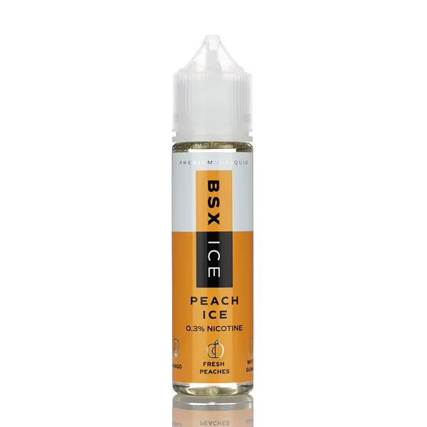BSX Vapor E-liquid - Peach Ice - 60ml - Image 2