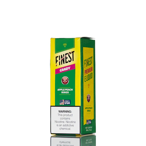 Finest Salt Nic - Candy Edition - Apple Peach Rings - 30mL - Image 3