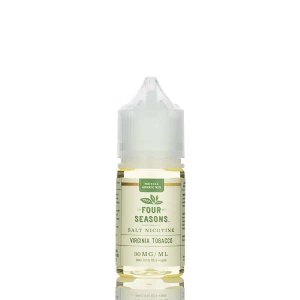 Four Seasons Salt Nicotine - Virginia Tobacco - 30ml - Image 2