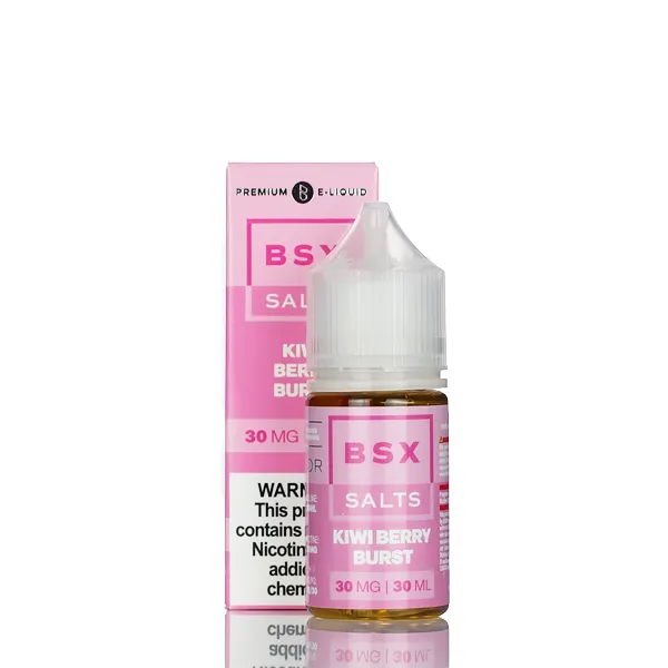BSX Vapor Salt Nic - Kiwi Berry Burst - 30ml - Image 2