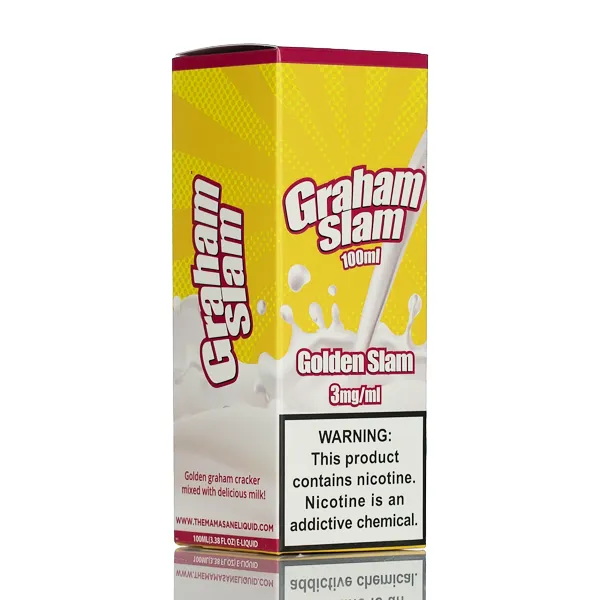 Slam Juice E-Liquid - Graham Slam - 100ml - Image 3