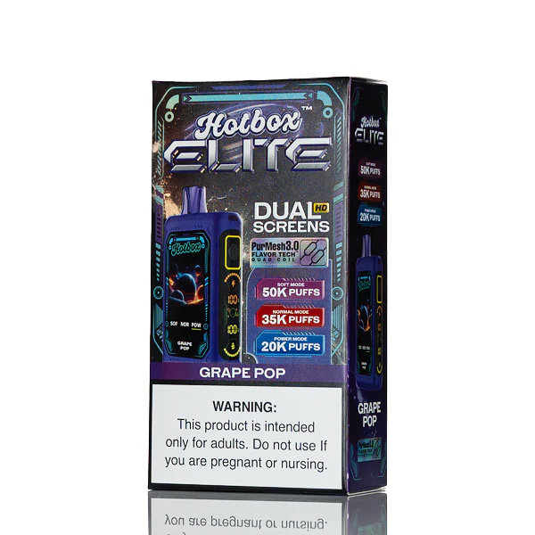 Hotbox Elite 50K 50000 Puffs Disposable Vape - 30mL - Image 7