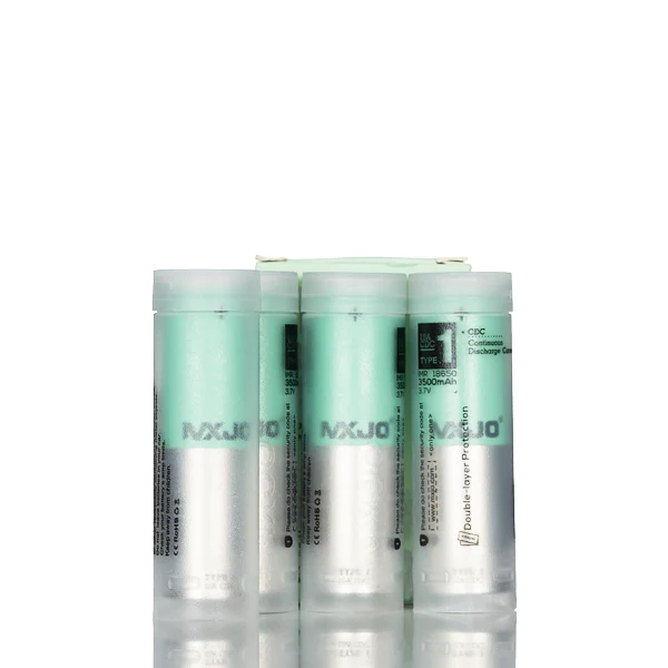 MXJO 3500mAh 10A 18650 Battery - Pack of 2 - Image 2