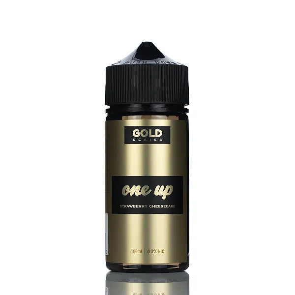 One Up Gold Series E-liquids - Strawberry Cheesecake - 100ml - Image 2