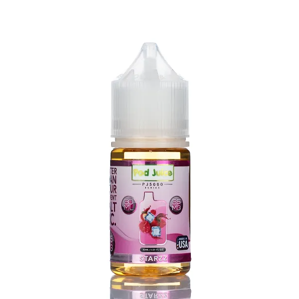 Pod Juice Salt PJ5000 - Starzz - 30ml - Image 2