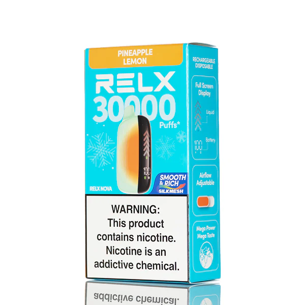 Relx Nova 30K 30000 Puffs Disposable Vape - 3% Nic - Image 4