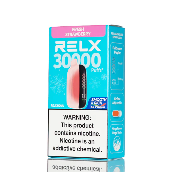 Relx Nova 30K 30000 Puffs Disposable Vape - 3% Nic - Image 7