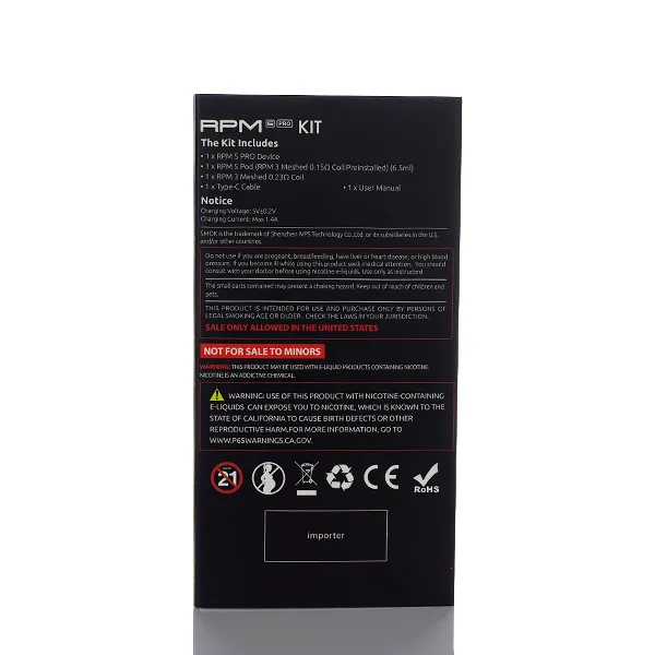 SMOK RPM 5 Pro 80W Pod Mod Kit - Image 11