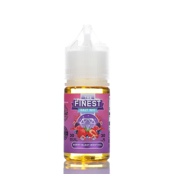 The Finest E-Liquid - Salt Nic Series - Berry Blast Menthol - 30ml (DISCONTINUED) - Image 2