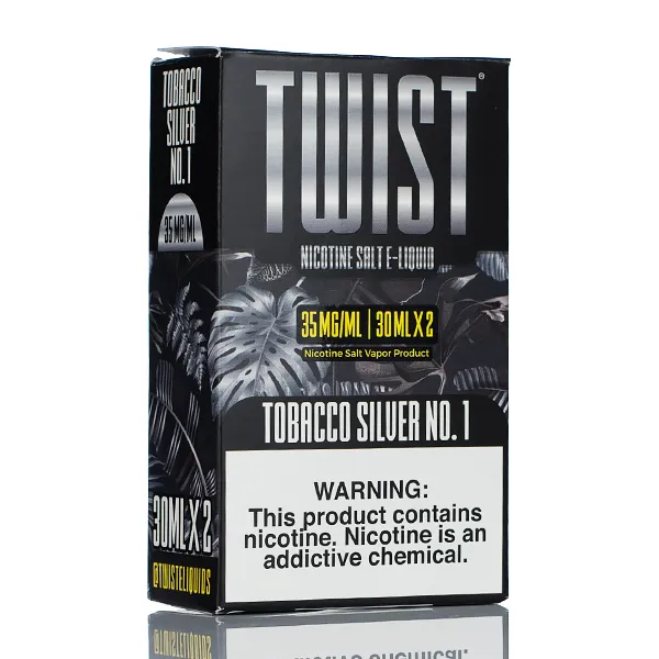 TWST Salt E Liquid - Tobacco Silver No.1 - 60ml - Image 2