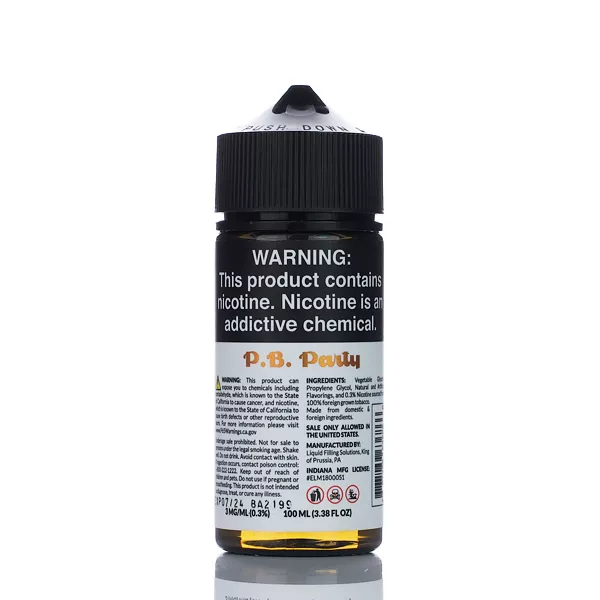 Vinyl and Vapor Deep Cuts - Side C - P.B. Party - 100ml (DISCONTINUED) - Image 2