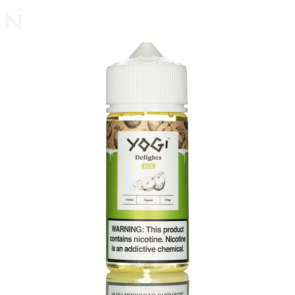 Yogi Delights E-Liquid - Green Apple Ice - 100mL