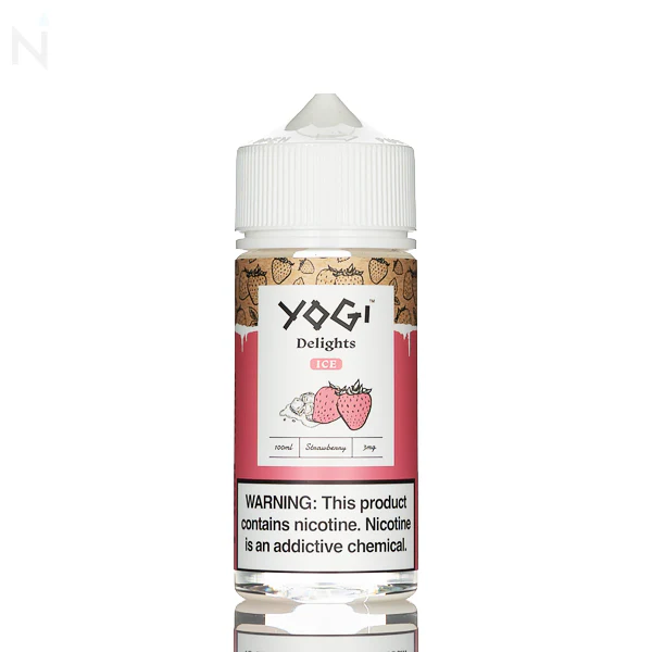 Yogi Delights E-Liquid - Strawberry Ice - 100mL